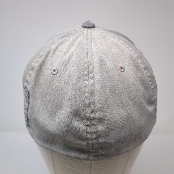Volcom Stone Logo Fitted Hat Gray Medium Embroidered Flexfit 6 Panel - Picture 6 of 10